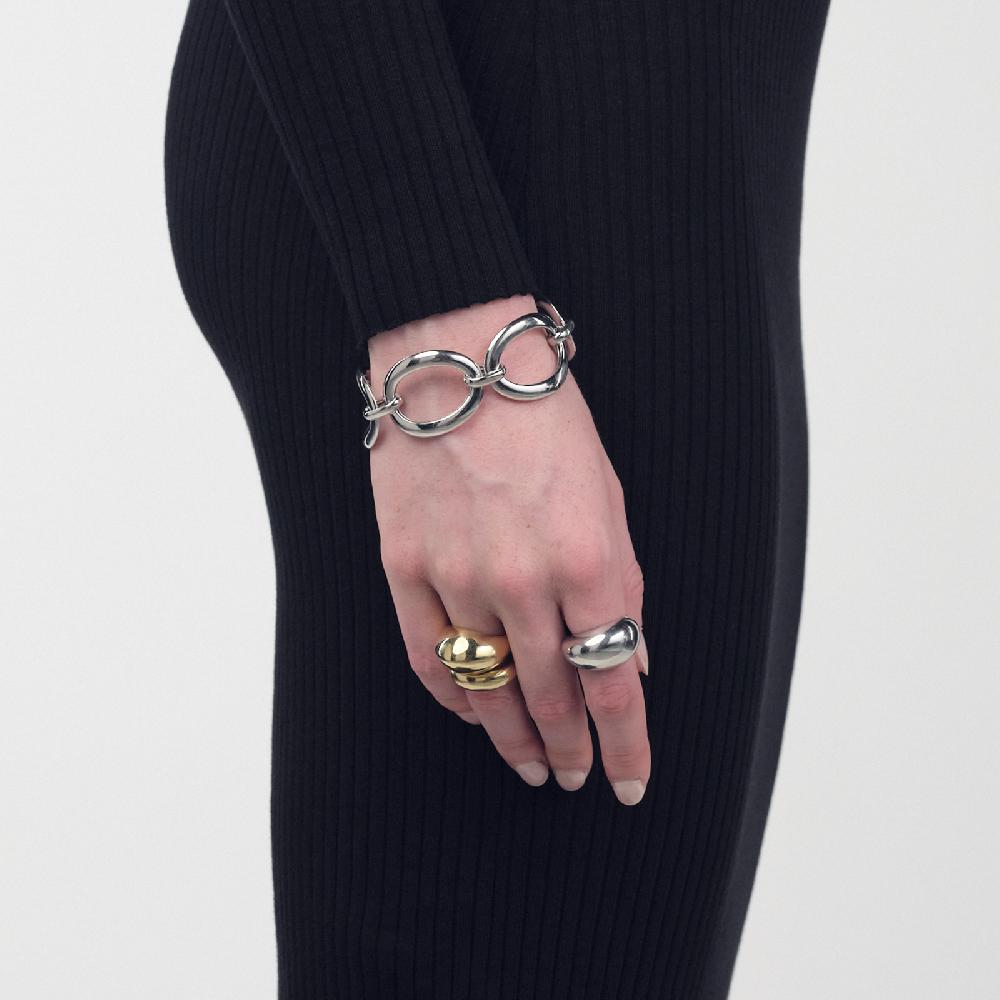 Unoaerre Bracciale catena ovale in argento | UNOAERRE Gioielli Spedizione Gratuita