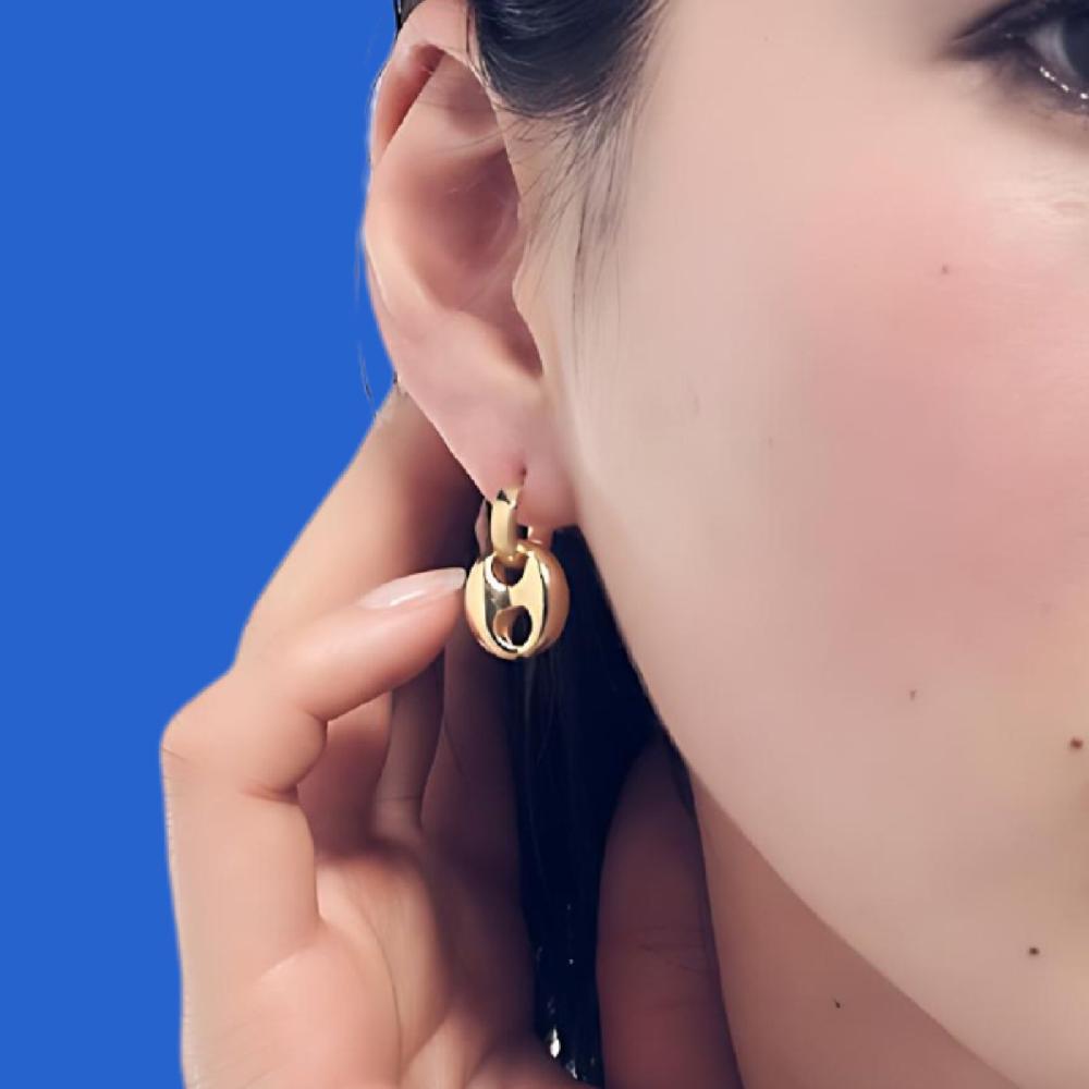 Unoaerre Orecchini donna in argento dorato | UNOAERRE Gioielli Prezzo Ridotto