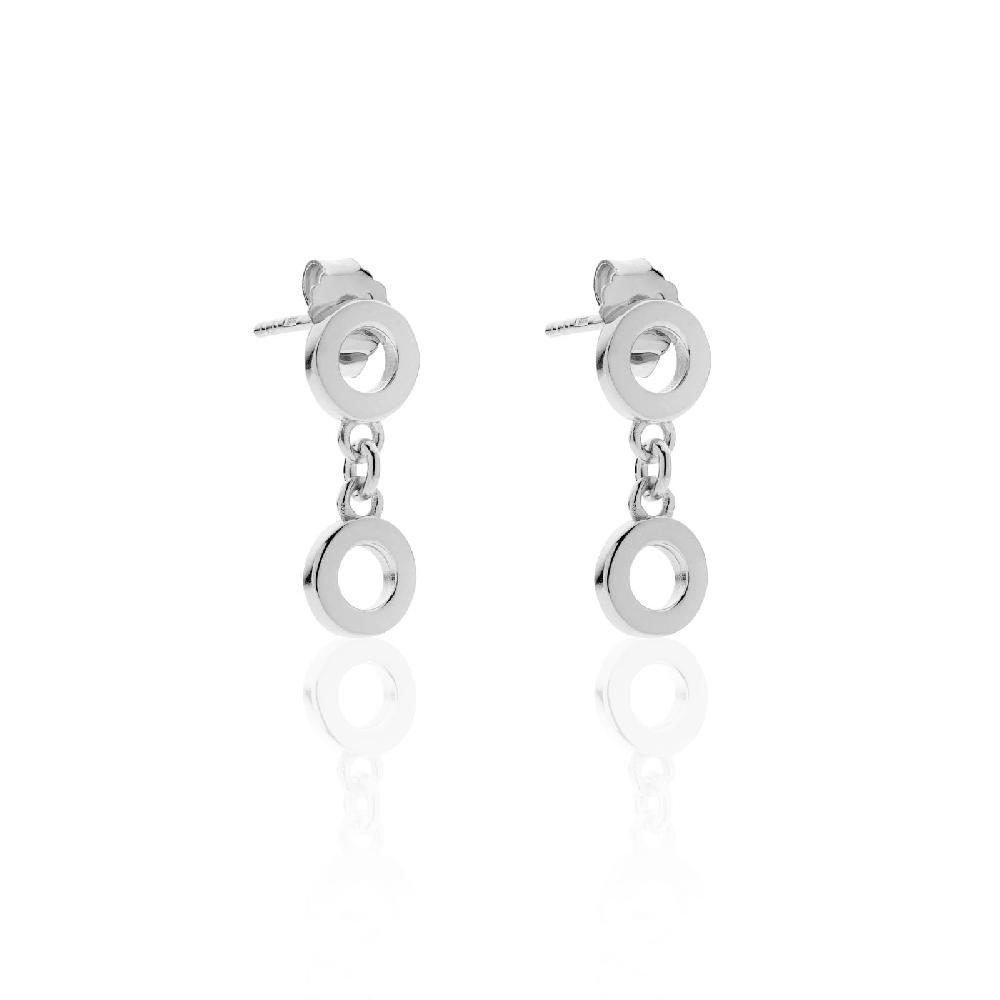 Unoaerre Orecchini in argento cerchietti | UNOAERRE Gioielli Outlet