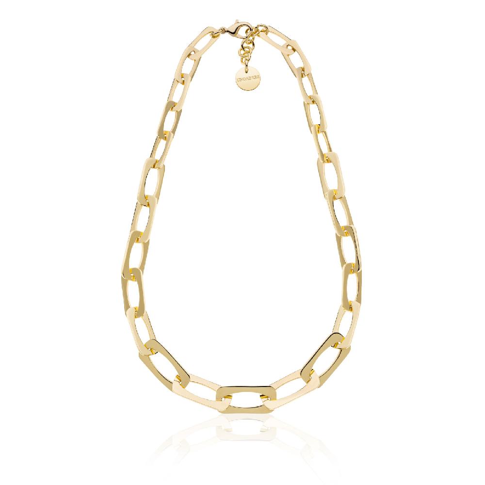 Unoaerre DINAMICA collana donna catena dorata | UNOAERRE Gioielli Qualità