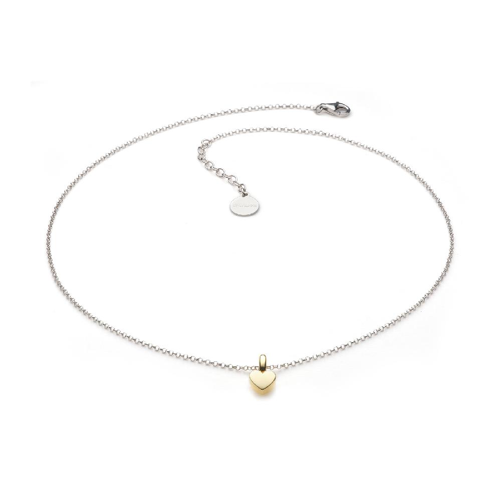 Unoaerre Collana in argento con cuore | UNOAERRE Gioielli Sconto