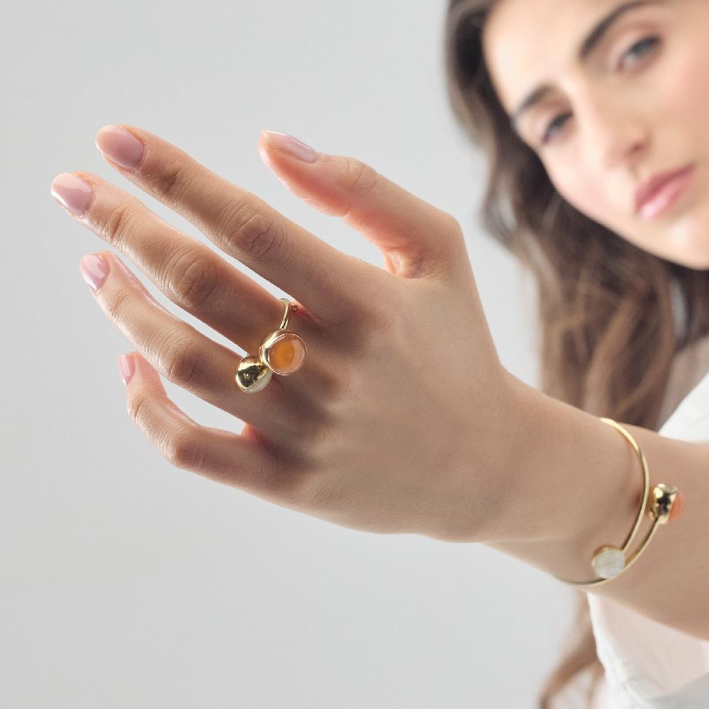 Unoaerre Anello in argento con pietre preziose | UNOAERRE Gioielli Negozi Online