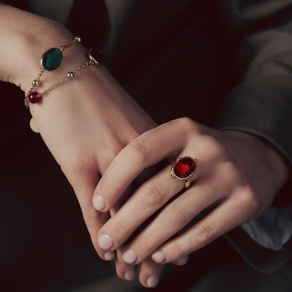 Unoaerre Anello con pietra rossa | UNOAERRE Gioielli Promozione