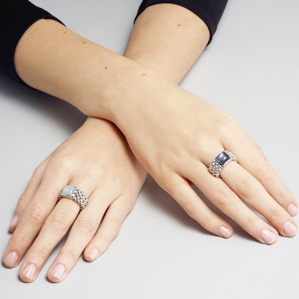 Unoaerre Anello in argento con ametista | UNOAERRE Gioielli Online