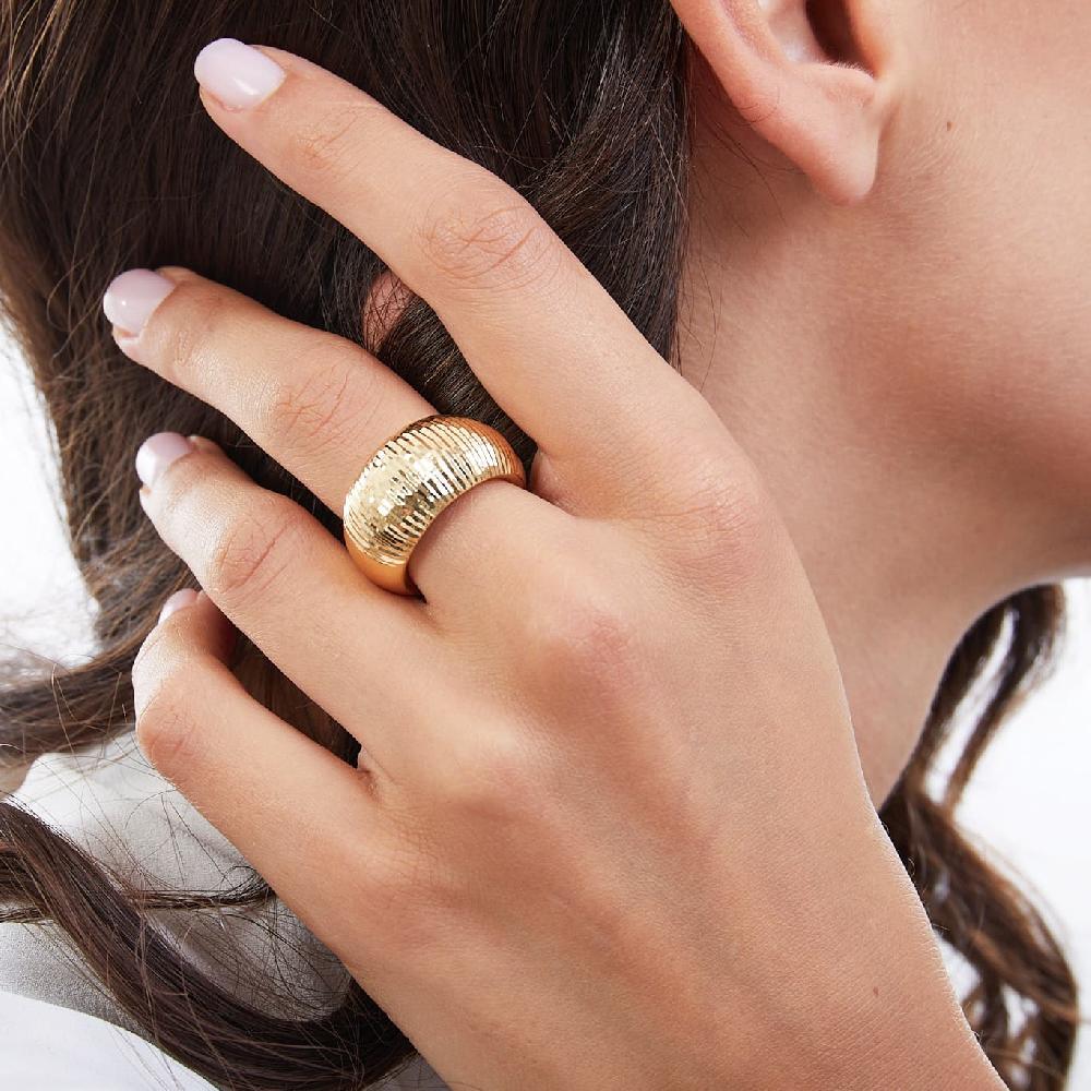Unoaerre Anello in bronzo dorato 512217 | UNOAERRE Gioielli Novità
