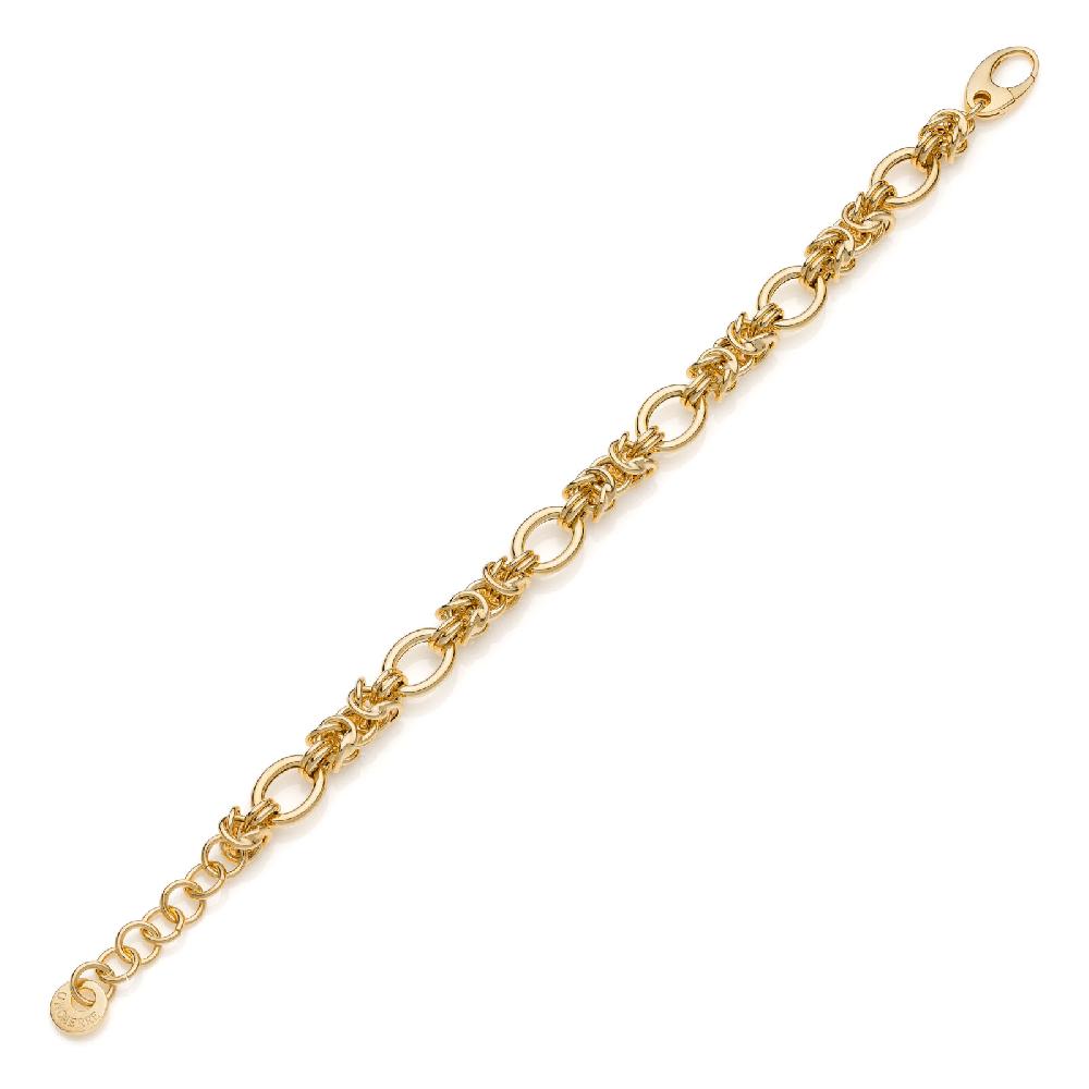 Unoaerre Bracciale in argento placcato oro | UNOAERRE Gioielli Sconto