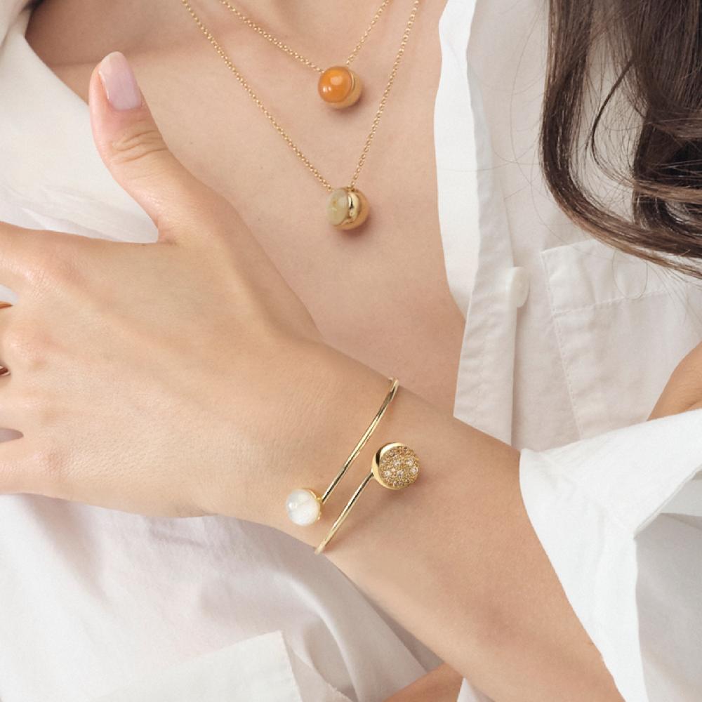 Unoaerre Bracciale in argento con pietre preziose | UNOAERRE Gioielli 2025