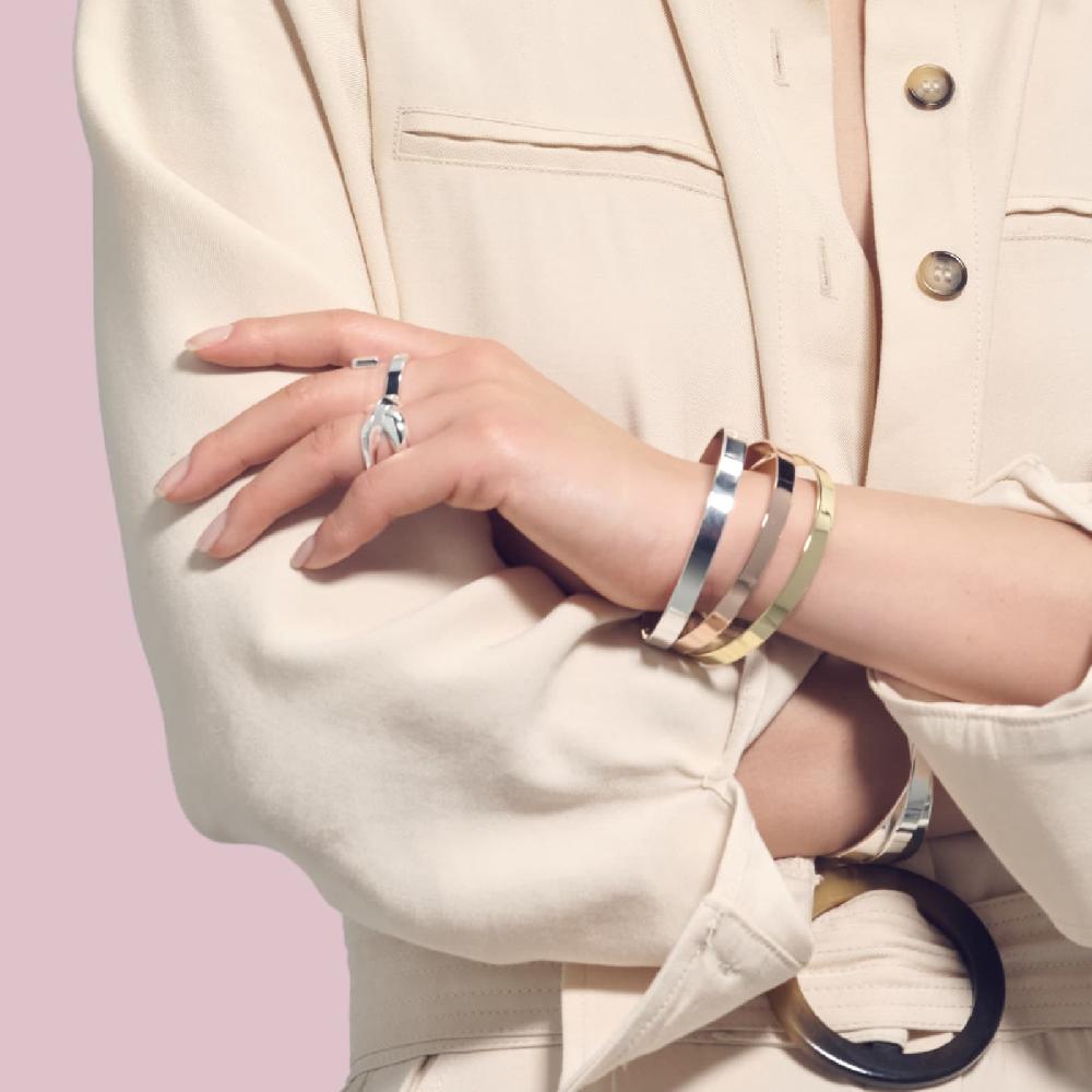 Unoaerre Bracciale bangle dorato rosa | UNOAERRE Gioielli Promozione Limitata