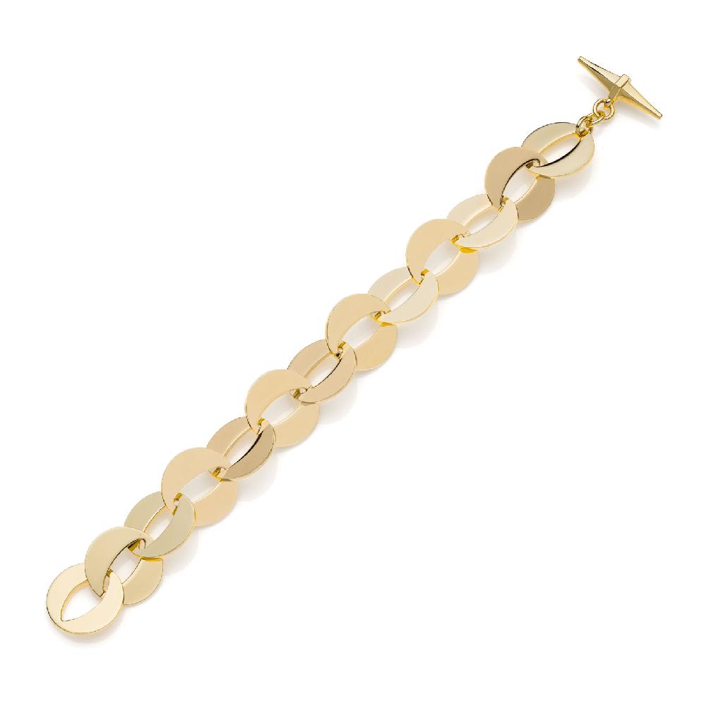 Unoaerre Bracciale donna catena tonda piatta | UNOAERRE Gioielli Economico