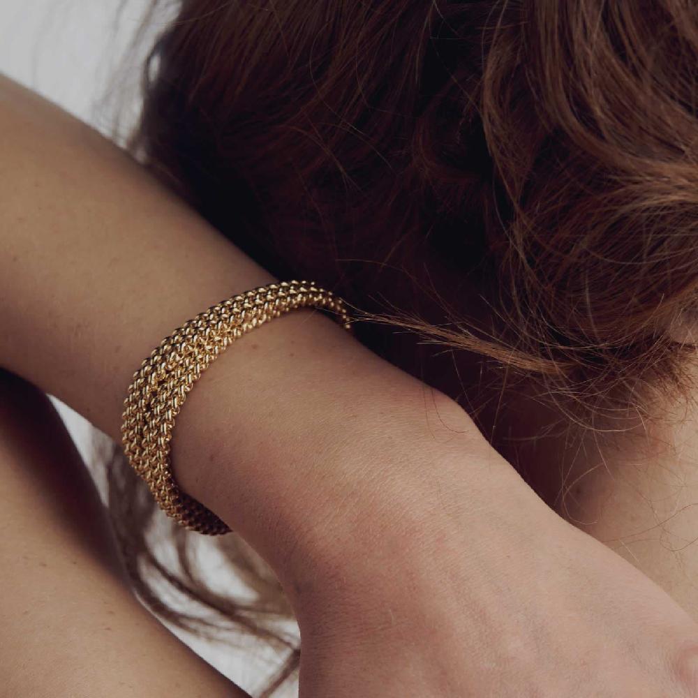 Unoaerre Bracciale argento bicolore | UNOAERRE Gioielli Vendita Economica