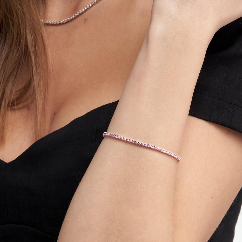 Unoaerre Bracciale tennis donna con zirconi rosa | UNOAERRE Gioielli Vendite Flash