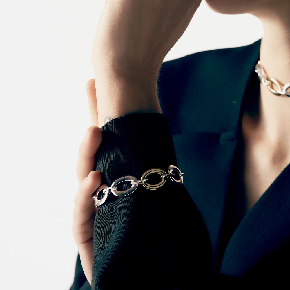 Unoaerre Bracciale donna bicolore Infinity | UNOAERRE Gioielli Soddisfazione Garantita