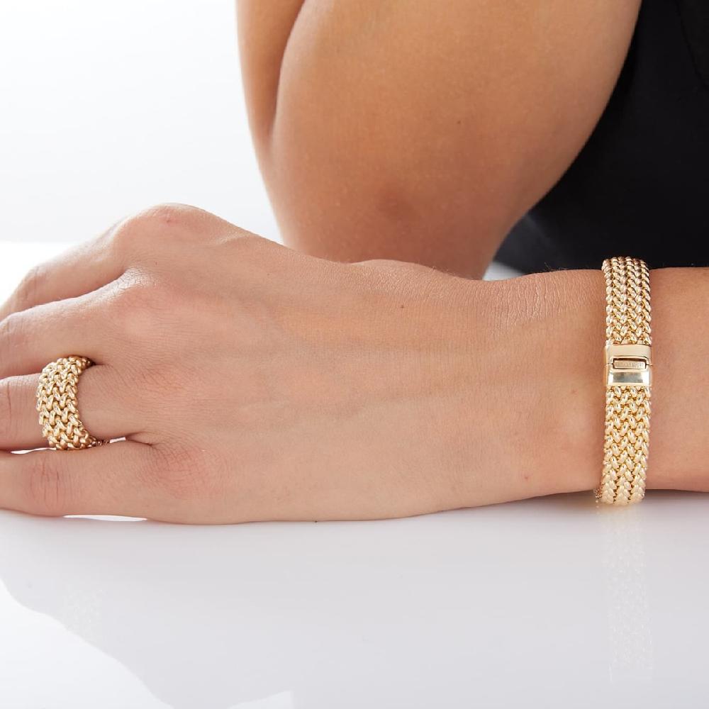 Unoaerre Bracciale in argento dorato 510197 | UNOAERRE Gioielli Online