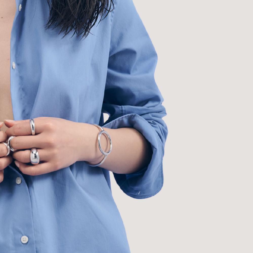 Unoaerre Bracciale rigido in argento | UNOAERRE Gioielli Saldi