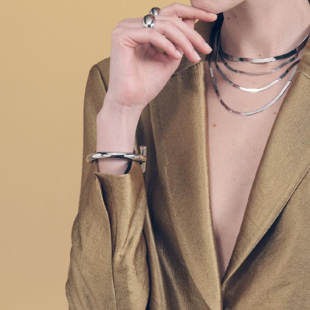 Unoaerre Bracciale in argento rigido | UNOAERRE Gioielli Offerte