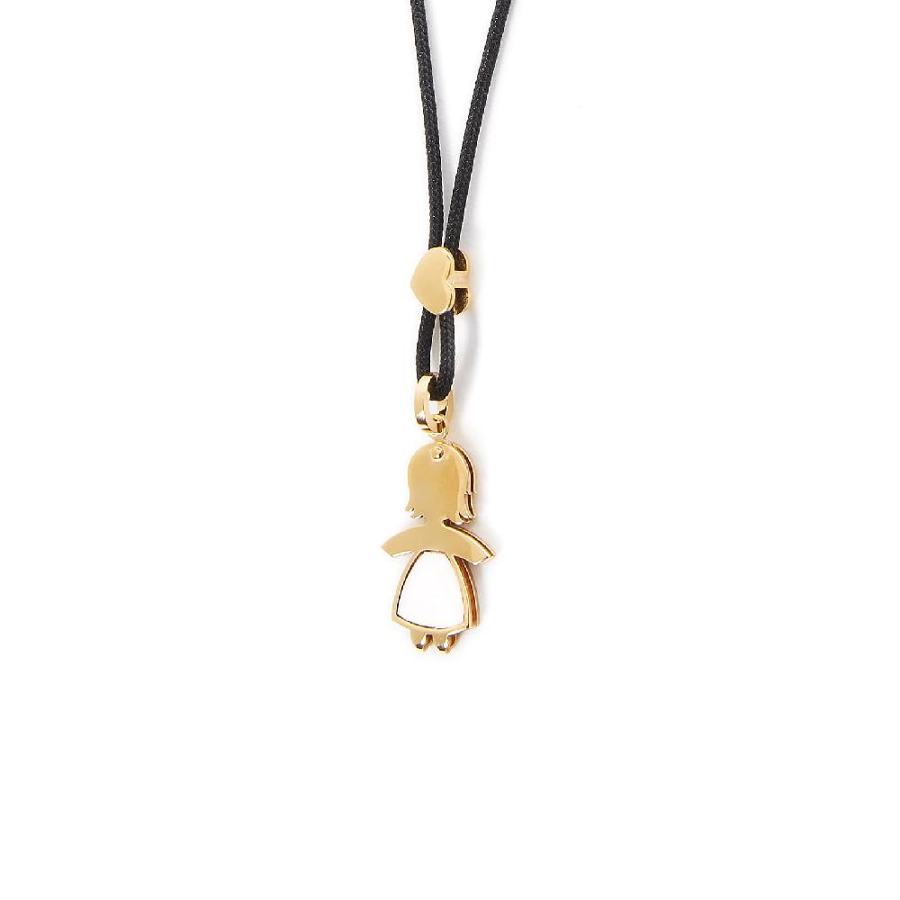 Unoaerre Collana con pendente in oro e madreperla bimba | UNOAERRE Gioielli Promozione