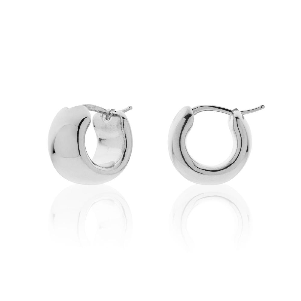 Unoaerre Orecchini in argento a cerchietto | UNOAERRE Gioielli Super Saving Price