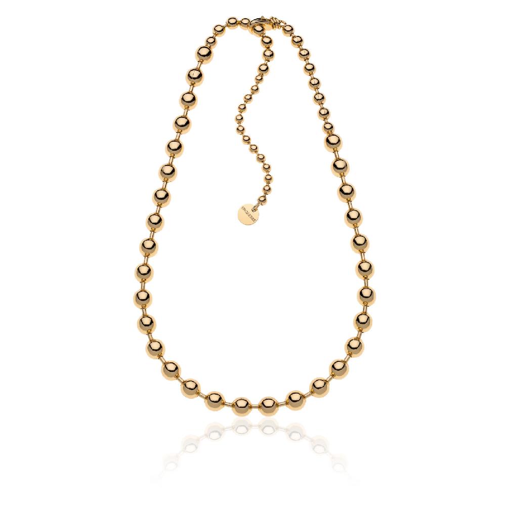 Unoaerre Collana in bronzo dorato Sphere | UNOAERRE Gioielli Offerta Pasqua