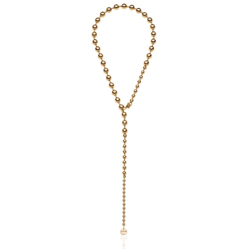Unoaerre Collana in bronzo dorato Sphere | UNOAERRE Gioielli Offerta Pasqua