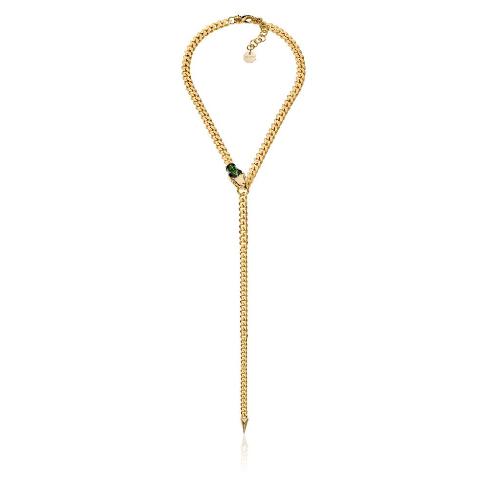 Unoaerre Collana donna grumetta con serpente smaltato | UNOAERRE Gioielli Offerta San Valentino