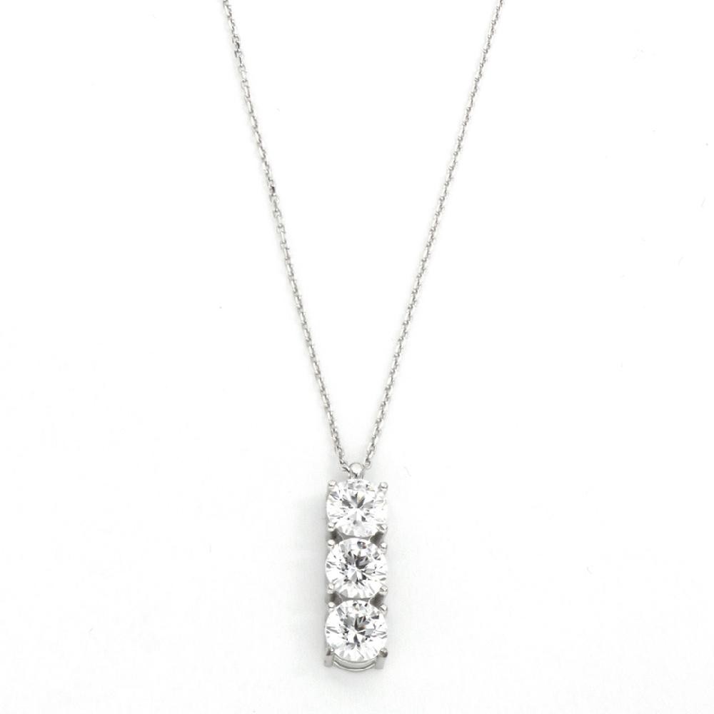 Unoaerre collana in argento bianco 504499 | UNOAERRE Gioielli Smaltimento dello stoccaggio