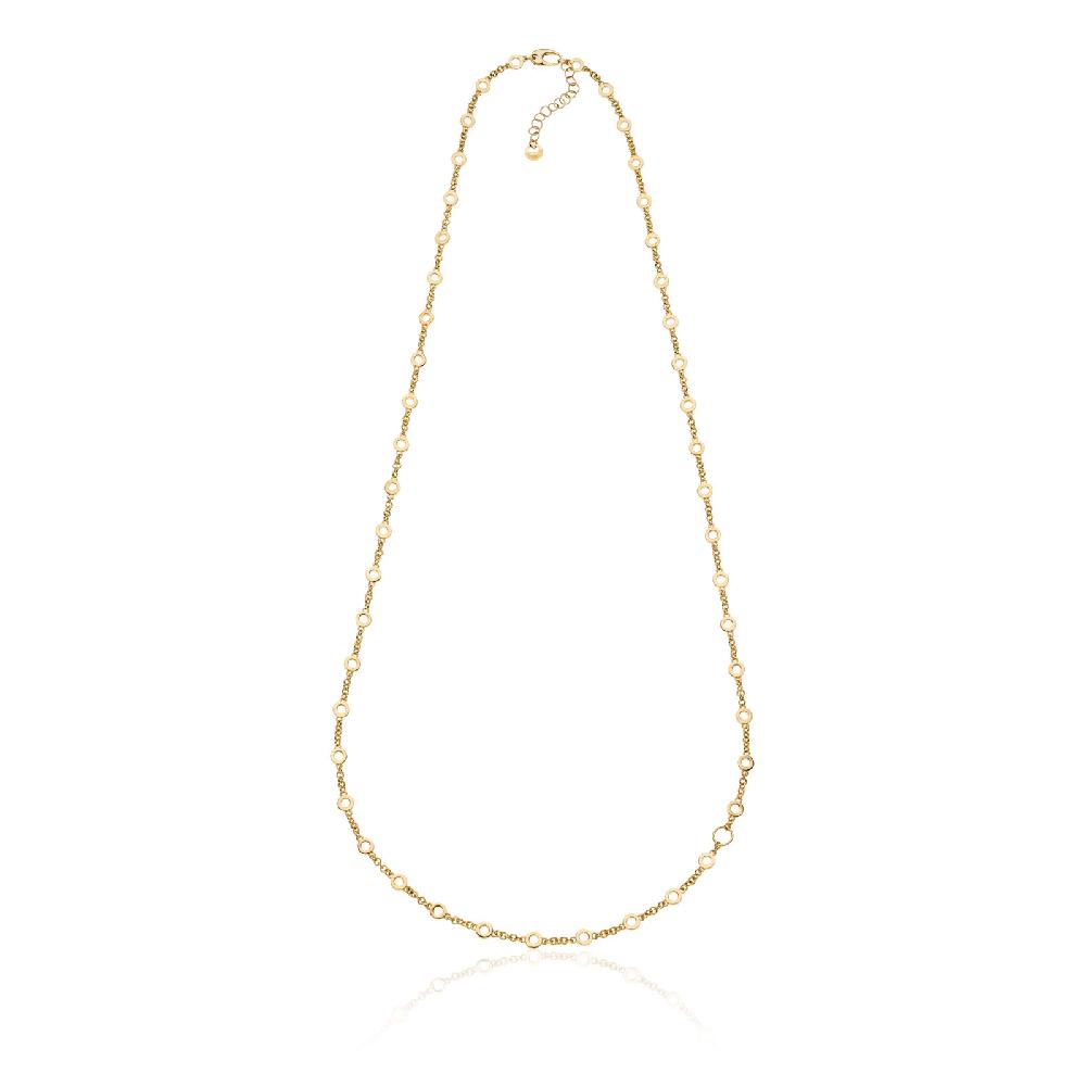 Unoaerre Collana in argento dorata | UNOAERRE Gioielli Solo un giorno rimasto