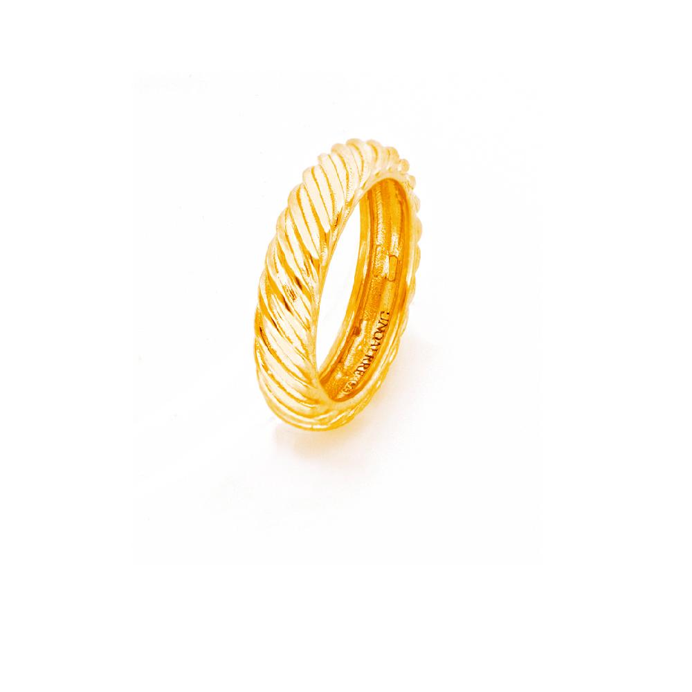 Unoaerre Fedina in argento dorato | UNOAERRE Gioielli In vendita