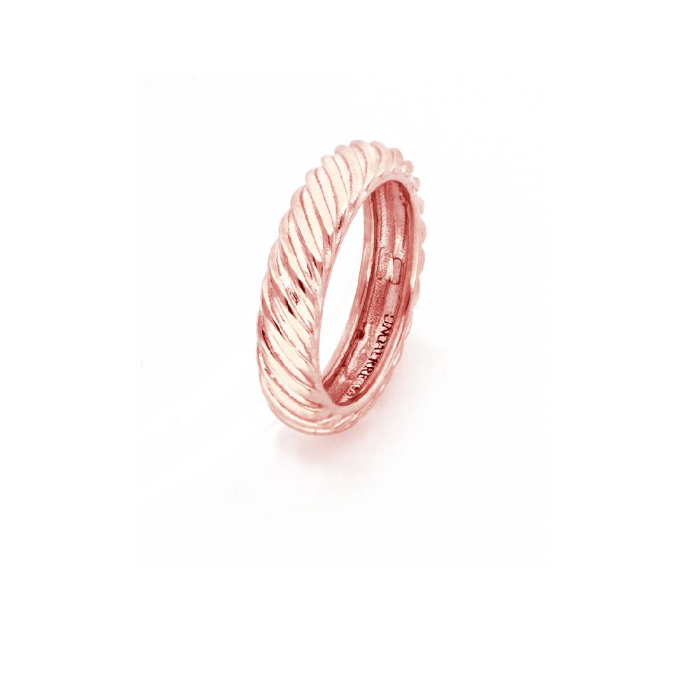 Unoaerre Fedina in argento placcato oro rosa | UNOAERRE Gioielli Duty-free