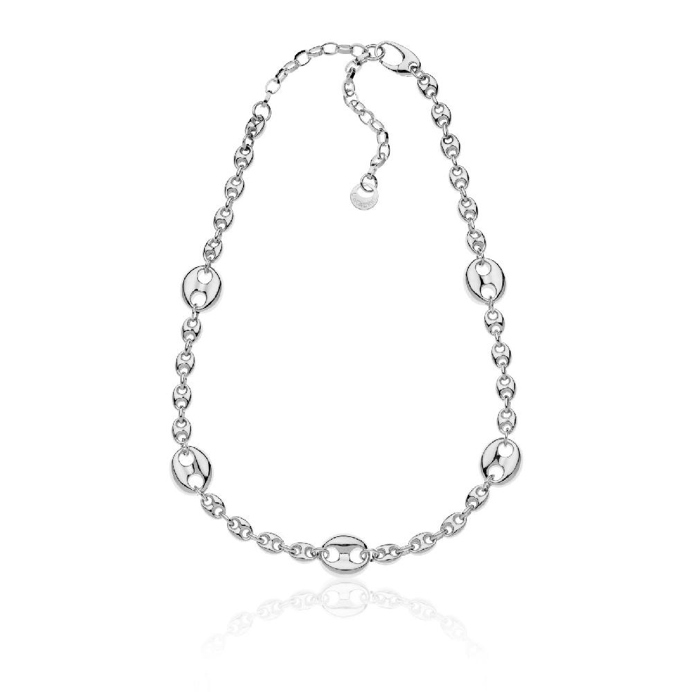Unoaerre Collana catena in argento rodiato | UNOAERRE Gioielli Novità