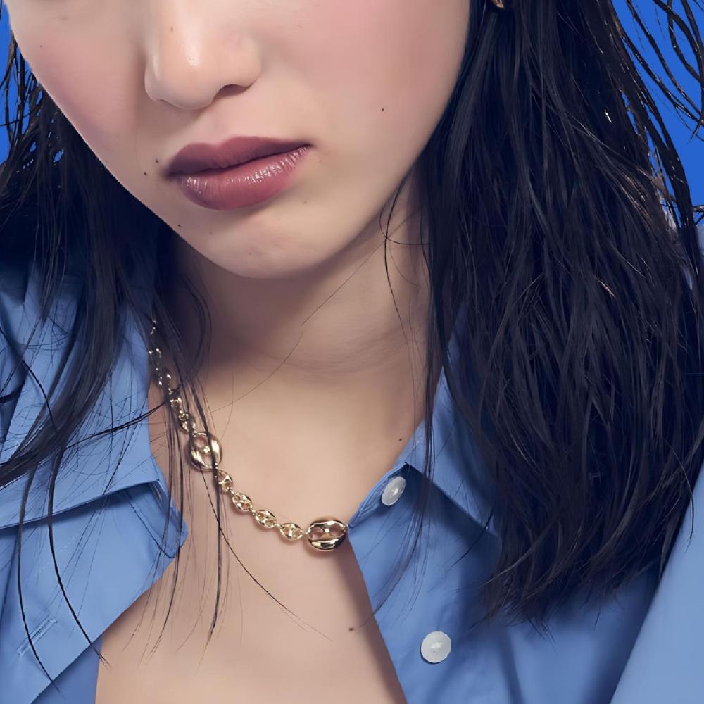 Unoaerre Collana in argento dorato | UNOAERRE Gioielli Presa