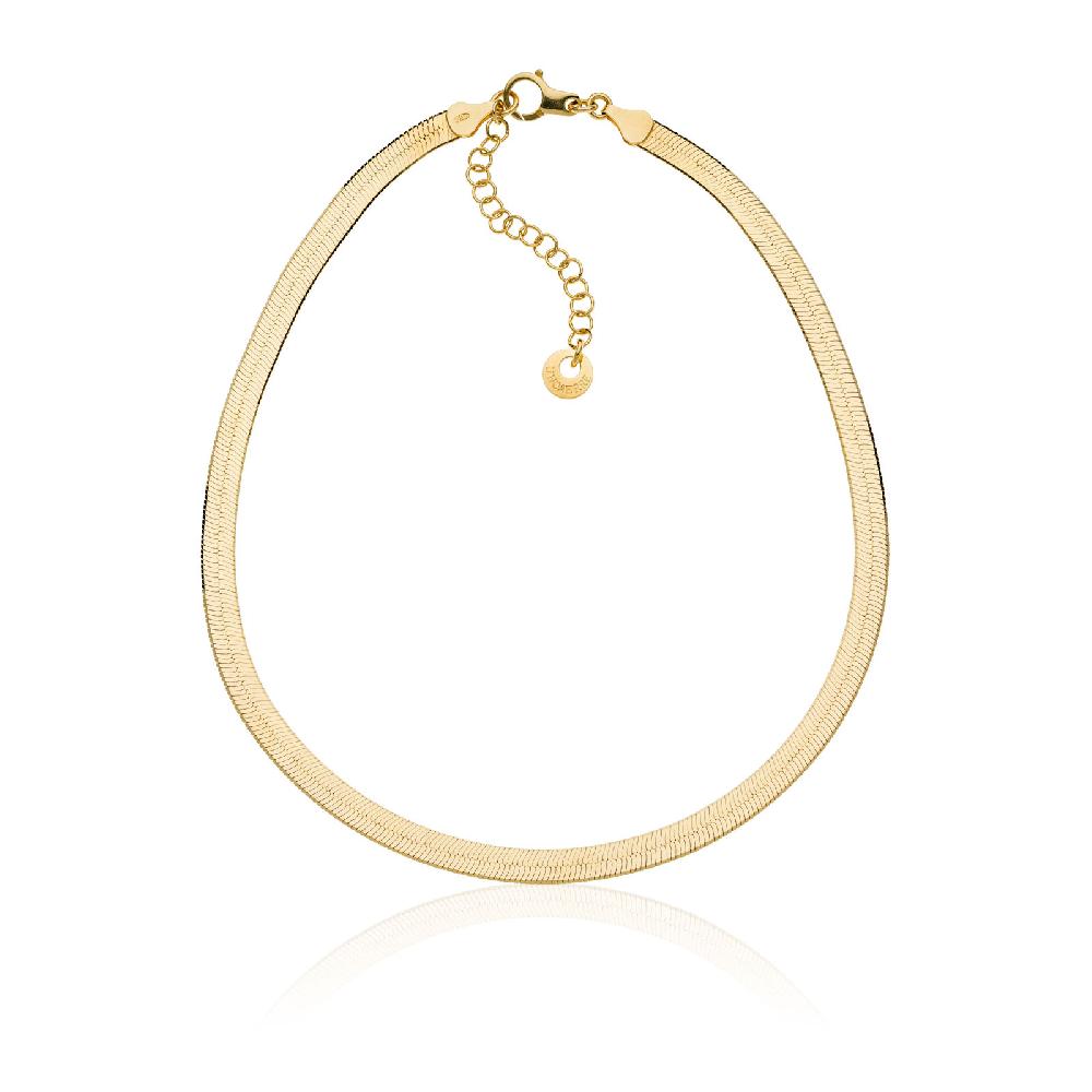 Unoaerre Collana catena donna in argento dorato | UNOAERRE Gioielli Vendita Calda