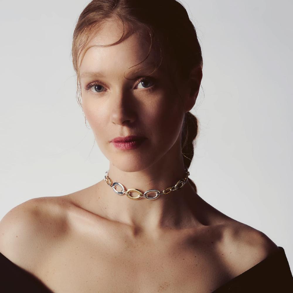 Unoaerre Collana donna bicolore Infinity | UNOAERRE Gioielli Offerta speciale