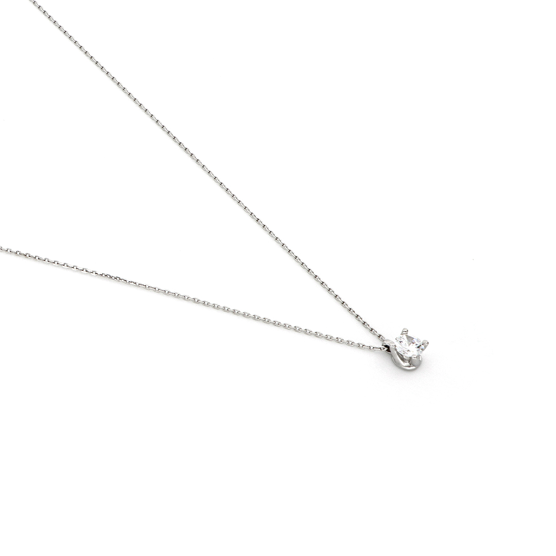Unoaerre Collana in argento con brillante | UNOAERRE Gioielli Cyber Monday