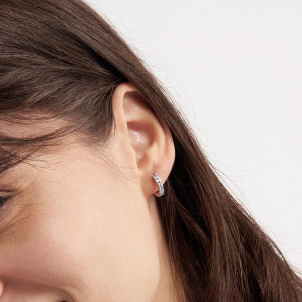 Unoaerre Orecchini in argento con zirconia cubica azzurro | UNOAERRE Gioielli Enormi risparmi