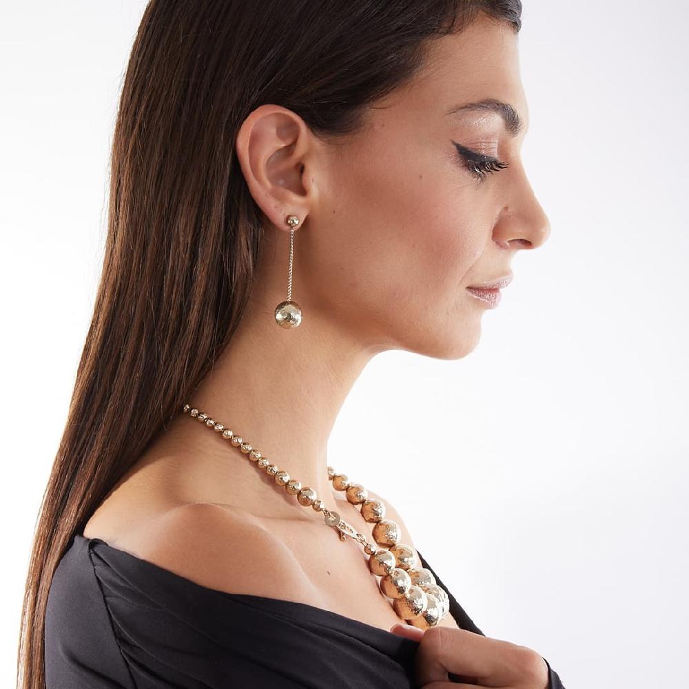 Unoaerre Orecchini in argento dorato 509165 | UNOAERRE Gioielli Latest stili
