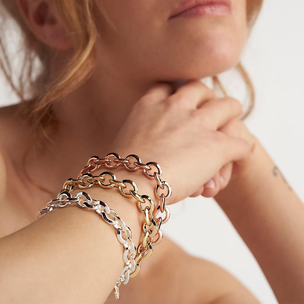 Unoaerre Bracciale catena rolò argento | UNOAERRE Gioielli Vendite Flash