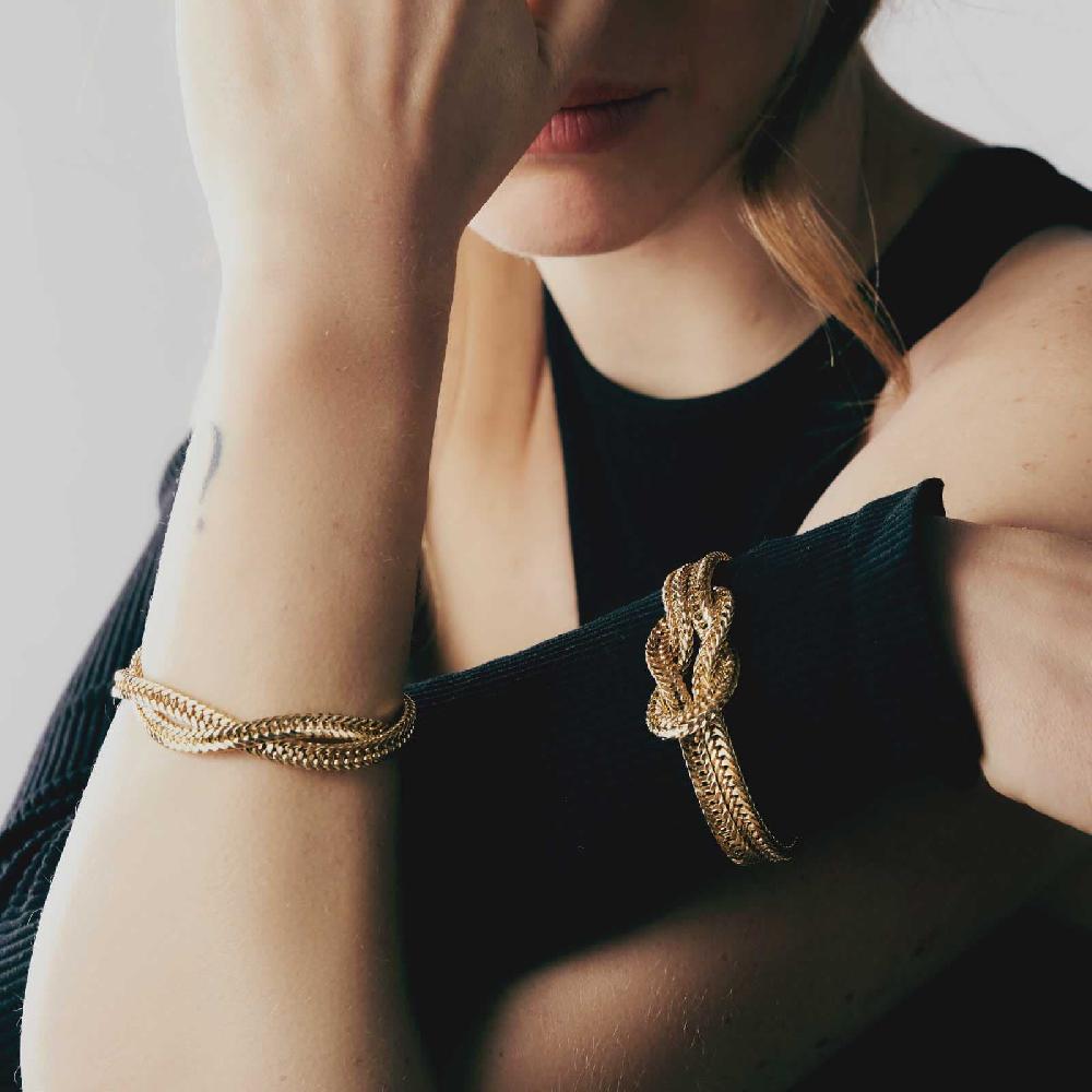 Unoaerre Bracciale donna coda di volpe a intreccio | UNOAERRE Gioielli Prezzo di fabbrica