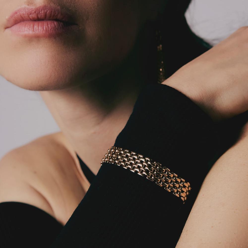 Unoaerre Bracciale donna dorato Unoaerre catena panther | UNOAERRE Gioielli Fornitura limitata