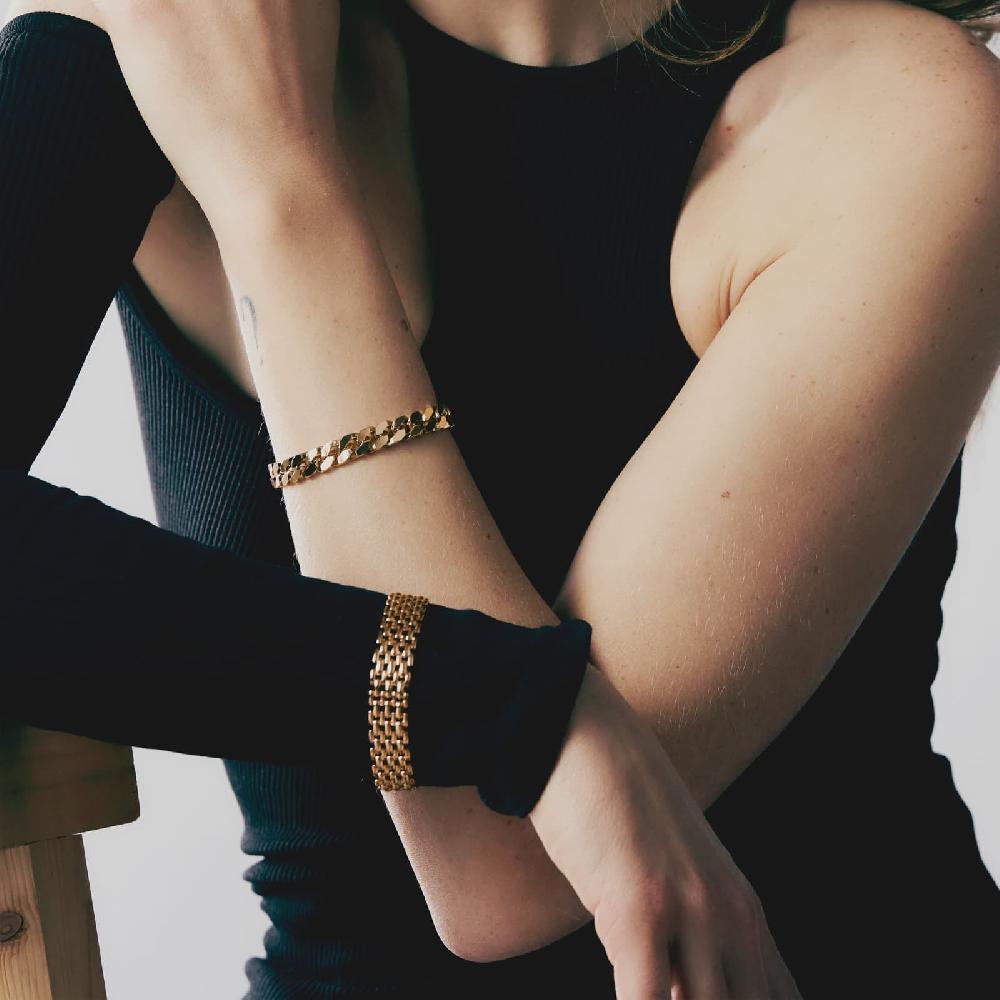 Unoaerre Bracciale donna dorato Unoaerre catena panther | UNOAERRE Gioielli Fornitura limitata