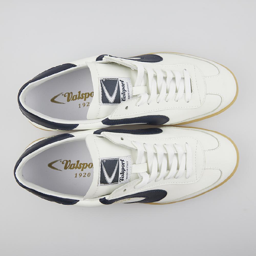 ﻿Valsport Olimpia Leather Bianco Blu In Saldo