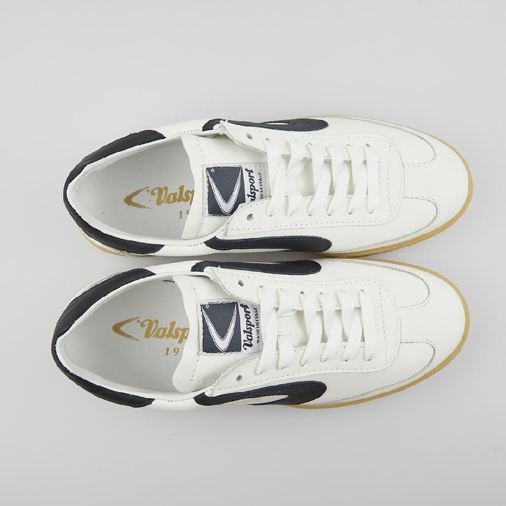 Valsport Olimpia Leather Bianco Nero Qualità