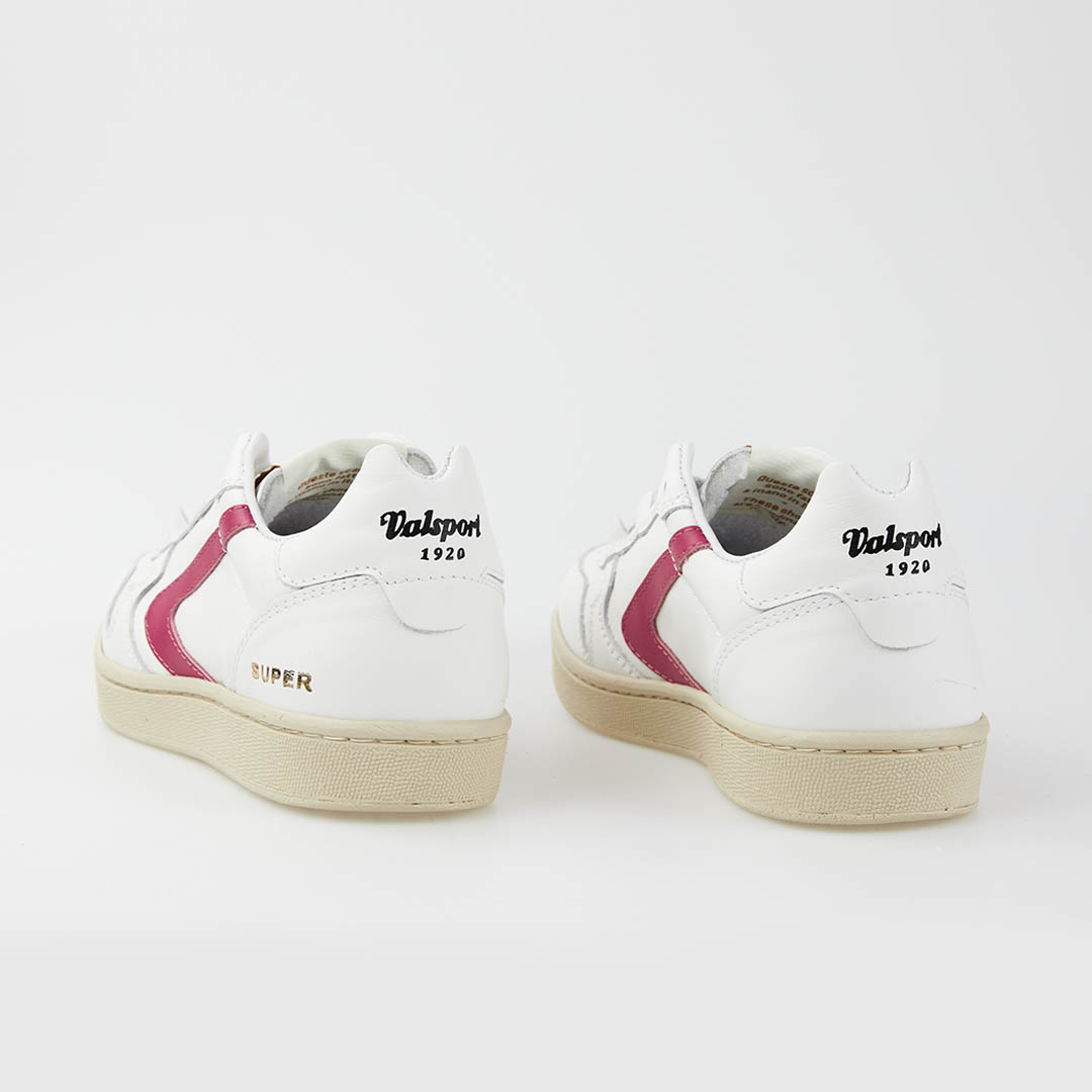 Valsport Super Pelle Bianco Fuxia Outlet