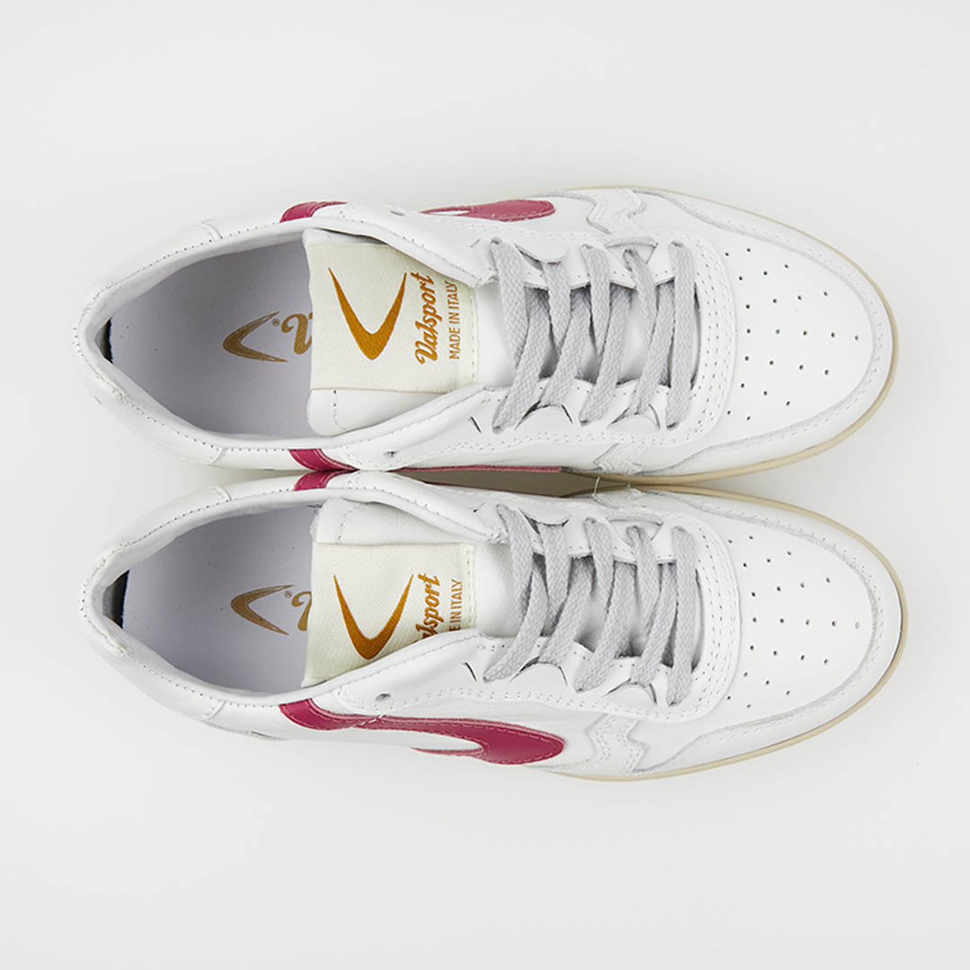 Valsport Super Pelle Bianco Fuxia Outlet
