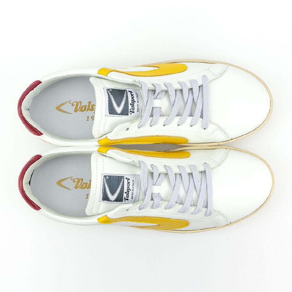 Valsport Tournament Mix Leather Bianco Giallo Rubis 2025