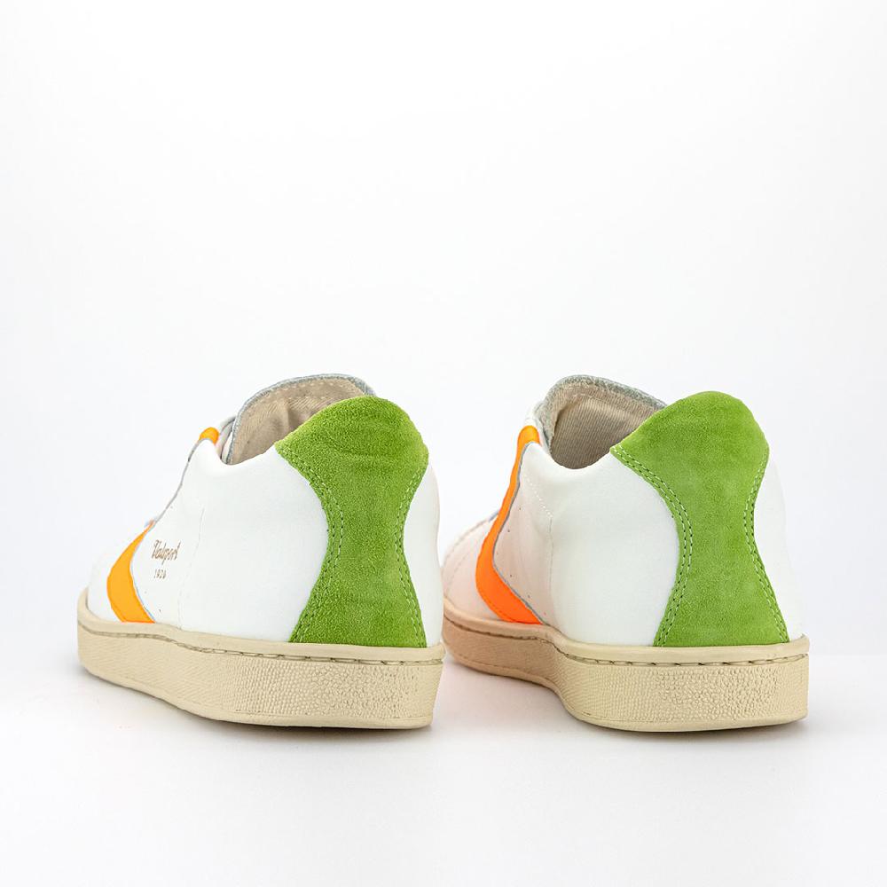 Valsport Tournament Mix Leather Bianco Fluo Arancio Verde Italy