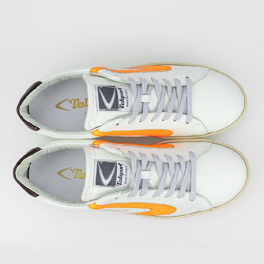 Valsport Tournament Mix Leather Bianco Fluo Arancio Moor Italia