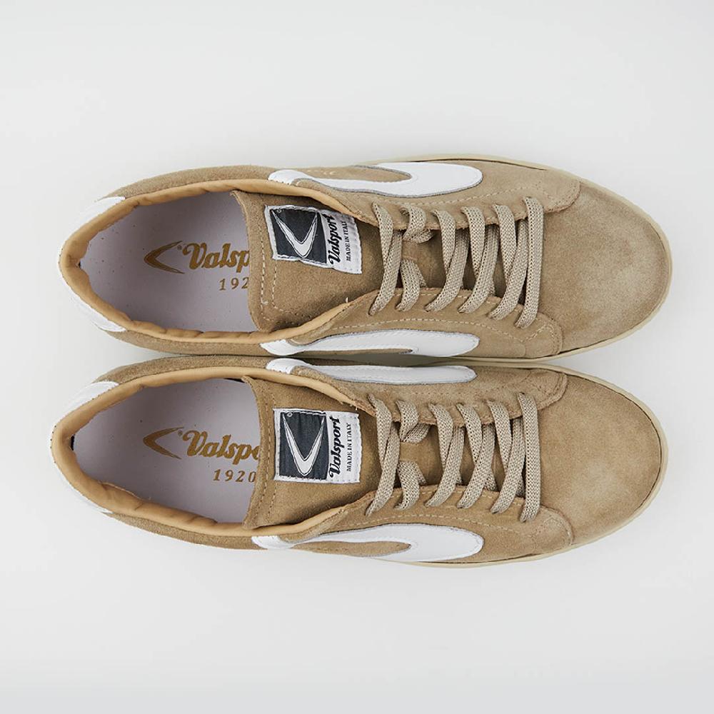 Valsport Tournament Suede Fod. Vitello Cappuccino Bianco Fino Al -60%