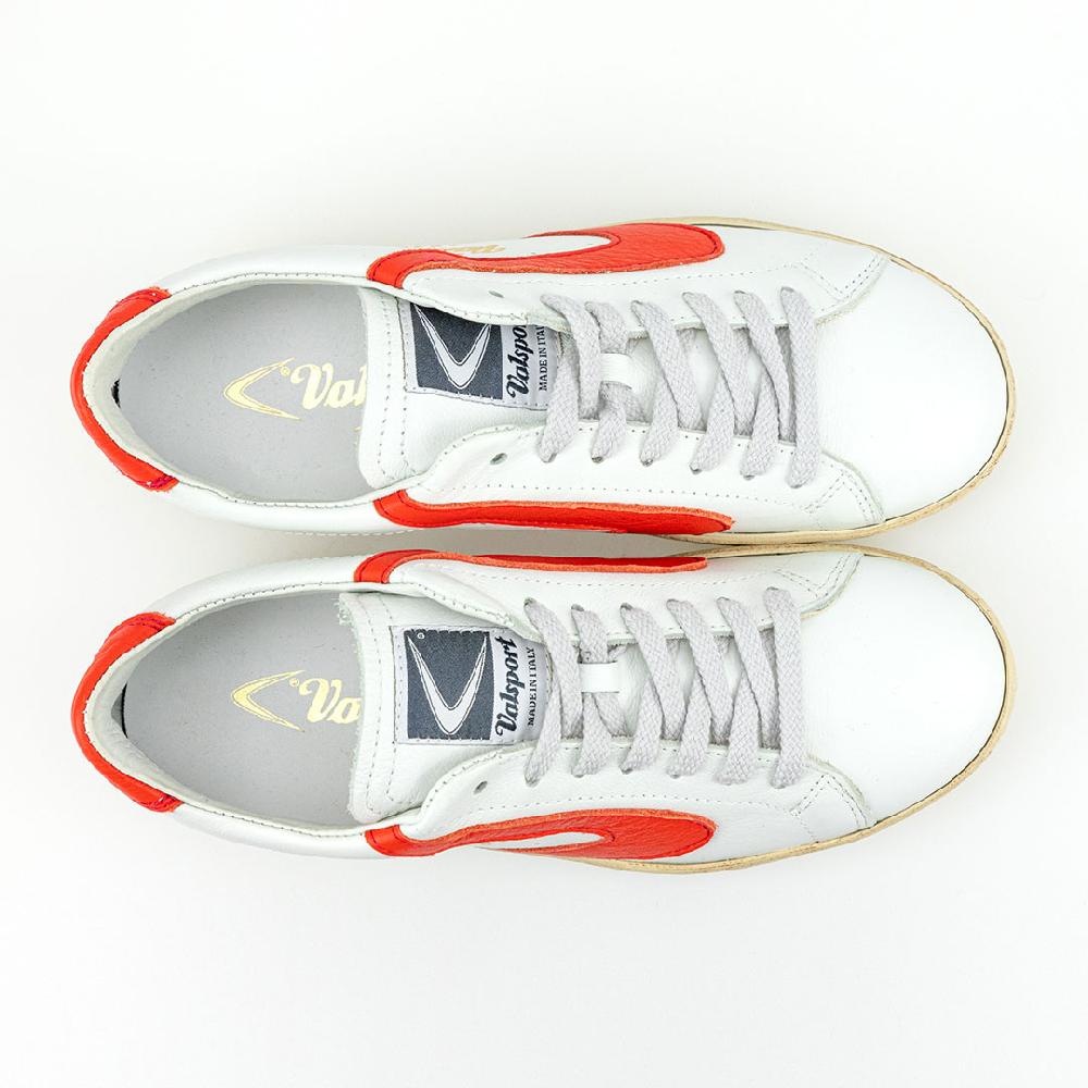 Valsport Tournament Classic Leather Bianco Vermiglio Hotsell