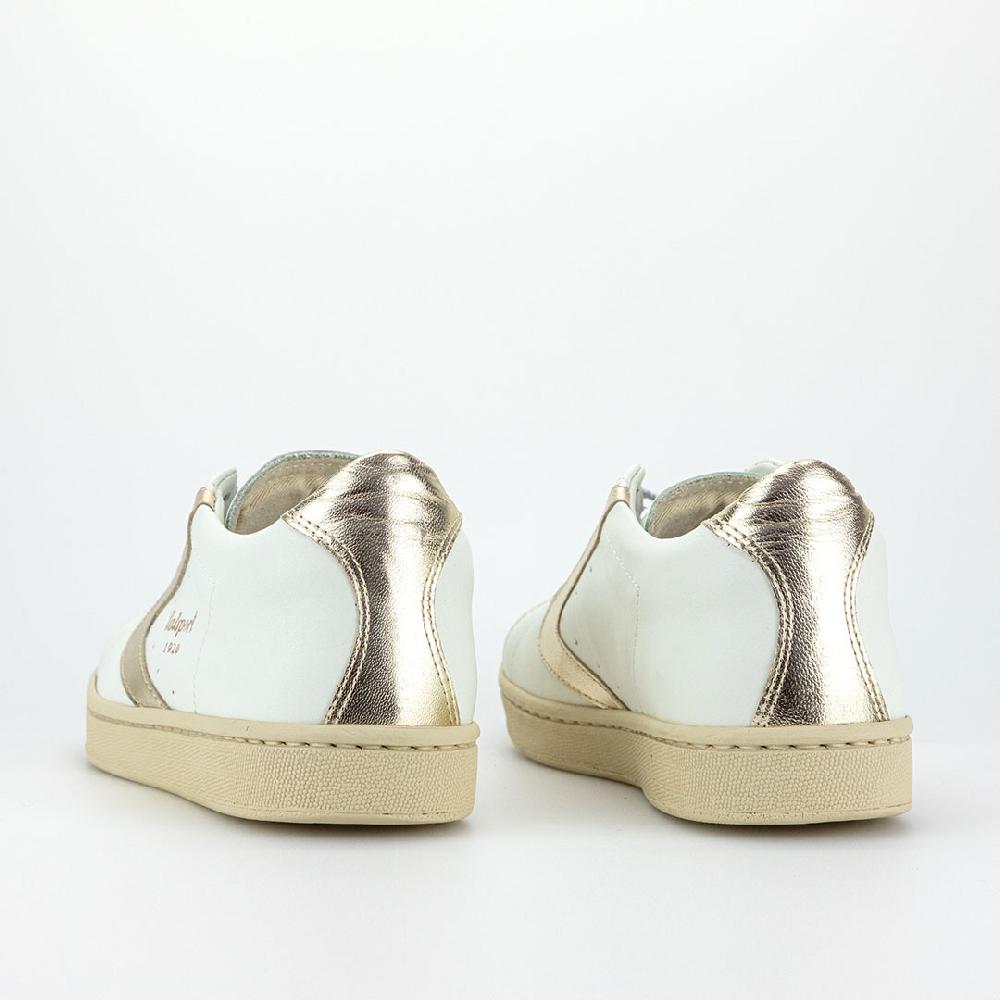 Valsport Tournament Classic Metal Leather Bianco Oro Laminato Saldi Di Fabbrica