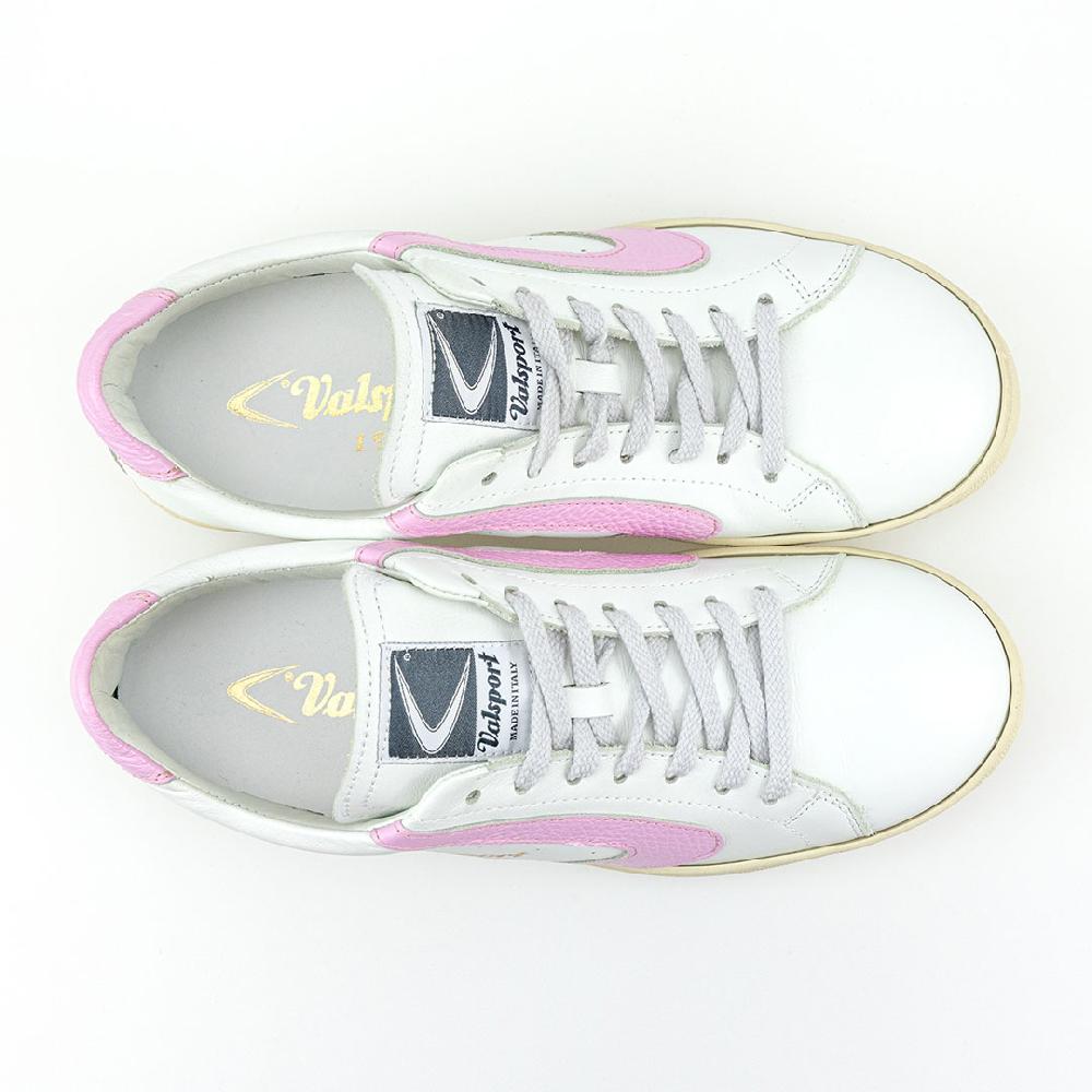 Valsport Tournament Classic Leather Bianco Rosa Nuova